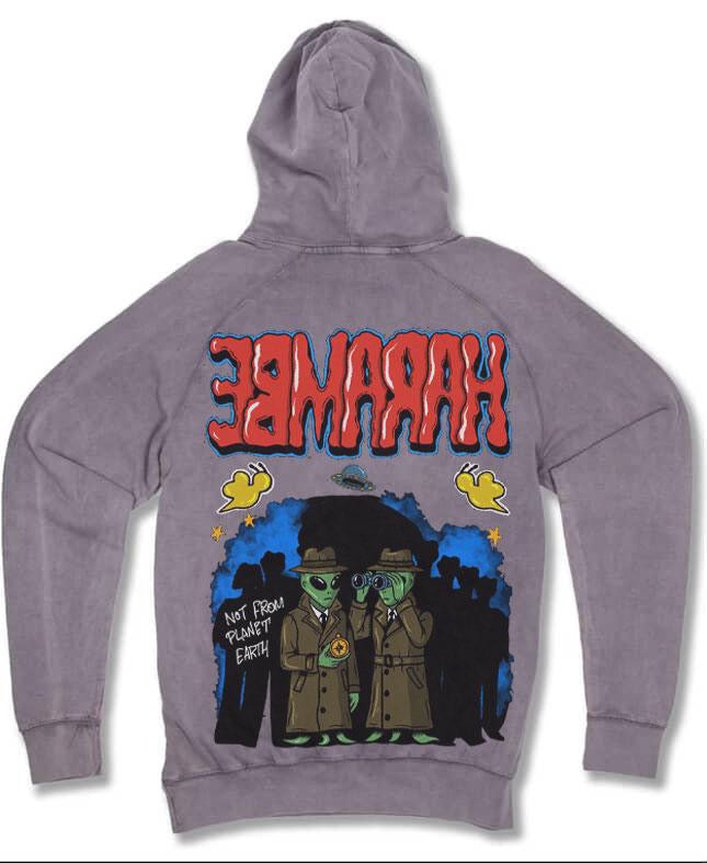 “Not from planet earth”- Grey