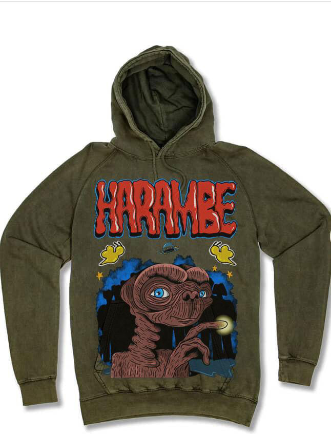 “Not from planet earth”-Olive Green